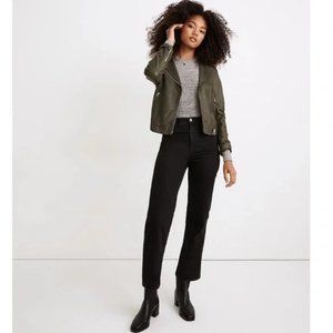 Madewell Slim Wide-Leg Jeans in Lunar Wash